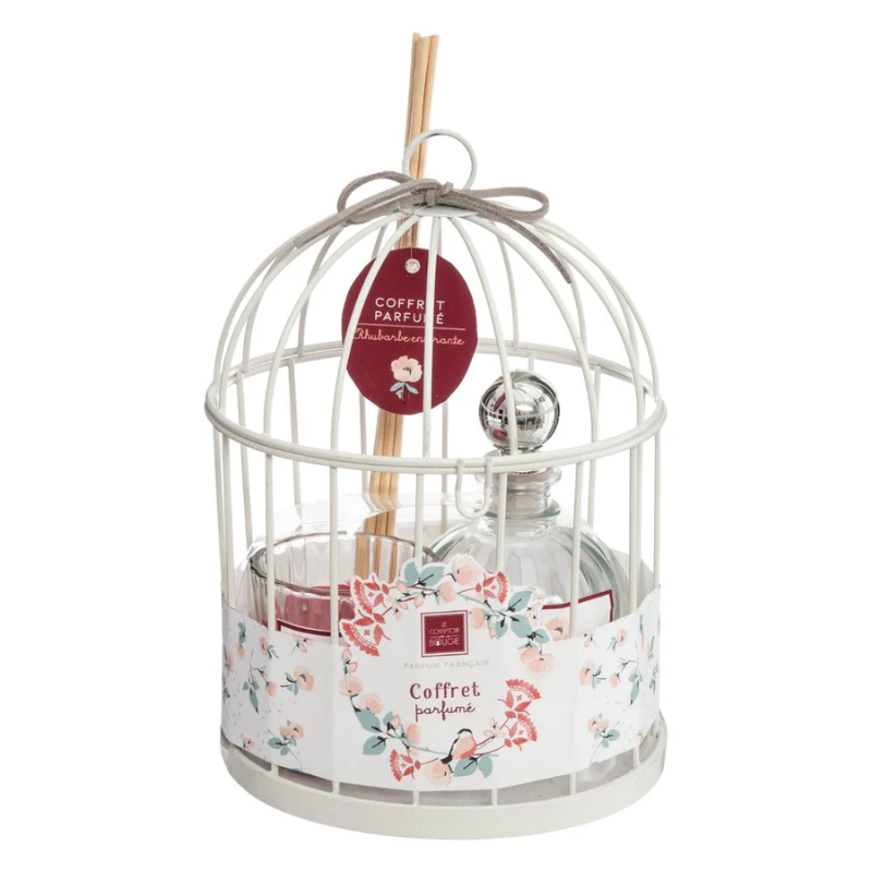 Caged Cove Gift Set - White metal