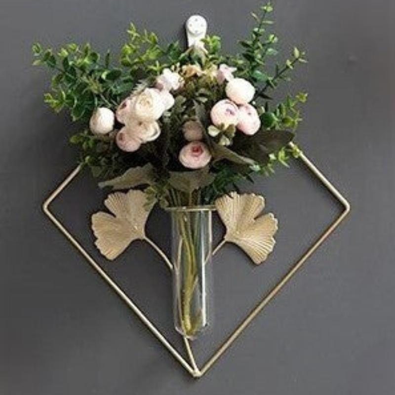 Ginkgo Biloba with Test Tube Wall Decoration