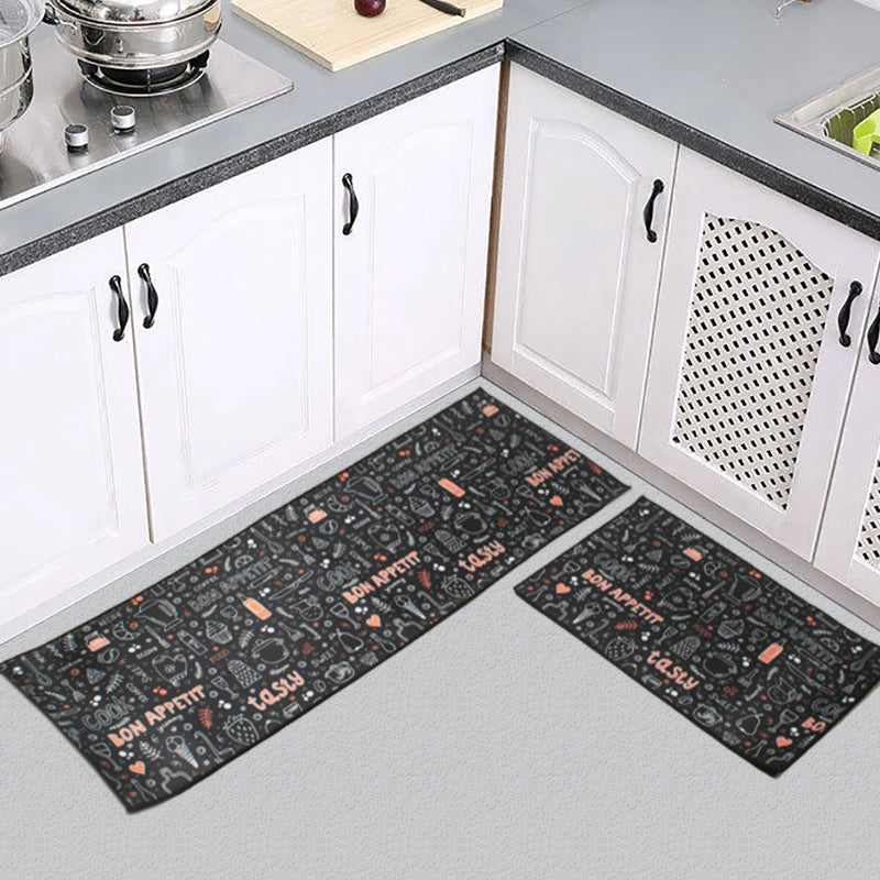 Bon Appétit Kitchen Mat (Set of 2)