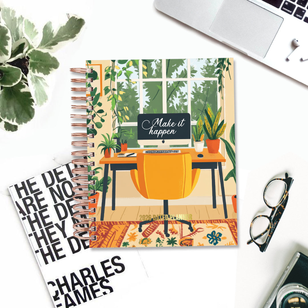 2026 Dated Planner - Make It Happen