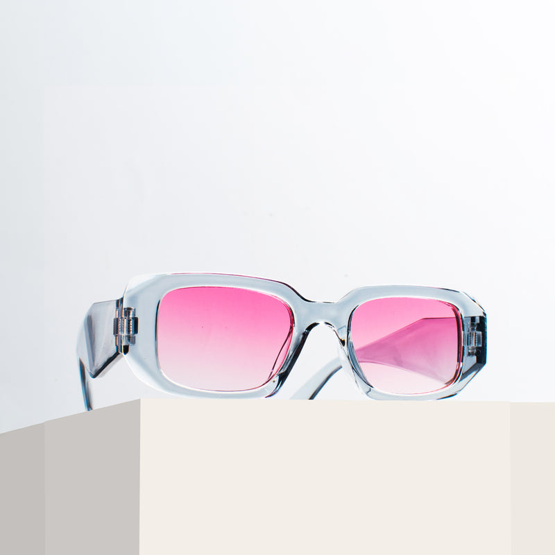 Clear Pink Power Play Kids Eyewear