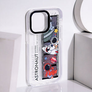 Astronaut Photo-Reel Anti-Shock Clear iPhone Cover Mobile Phone Cases June Trading