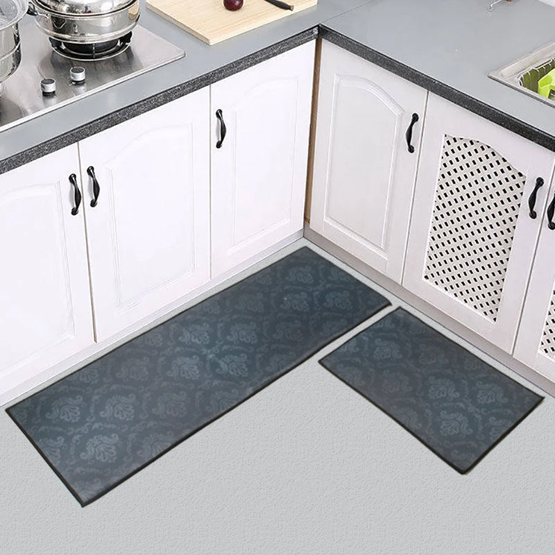 Vintage Damask Kitchen Mat (Set of 2)