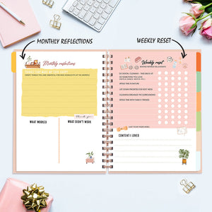 Undated Yearly Planner - Business Is My Cardio Undated Planners June Trading