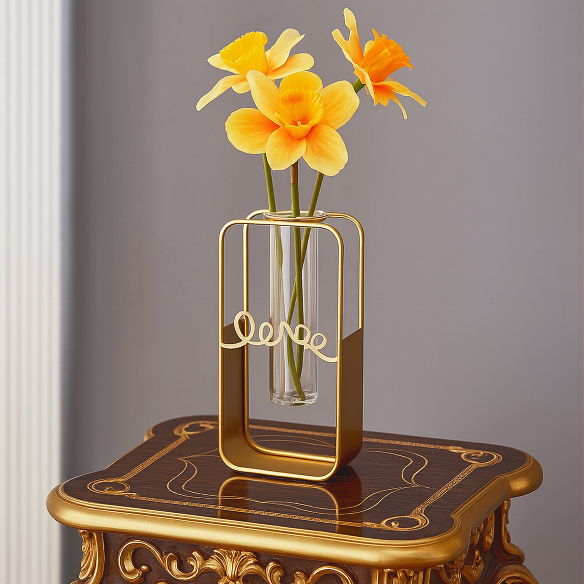 Boxy Test Tube Planter