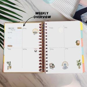 Undated Yearly Planner - Sassy Girl Undated Planners June Trading