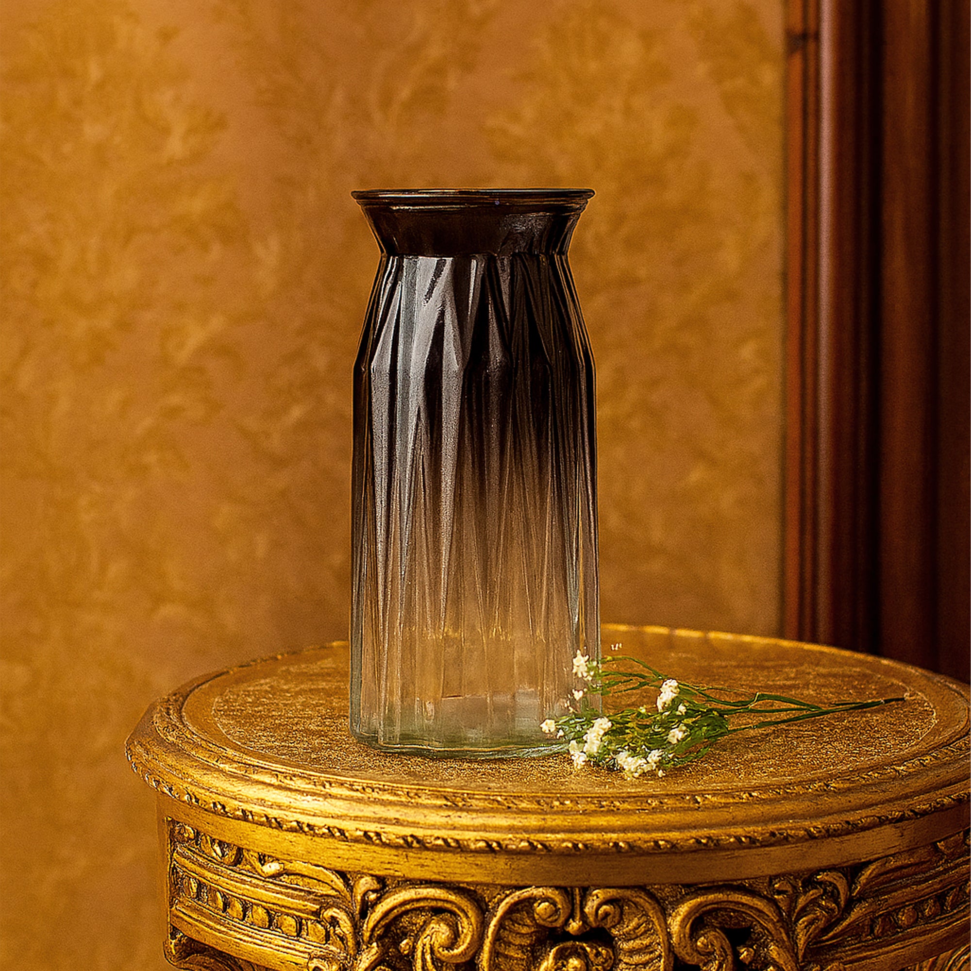 Murano Ombre Glass Vase