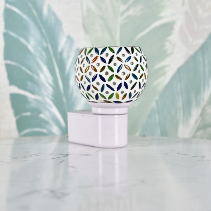 Sowpeace Decorative Mosaic Camphor Diya