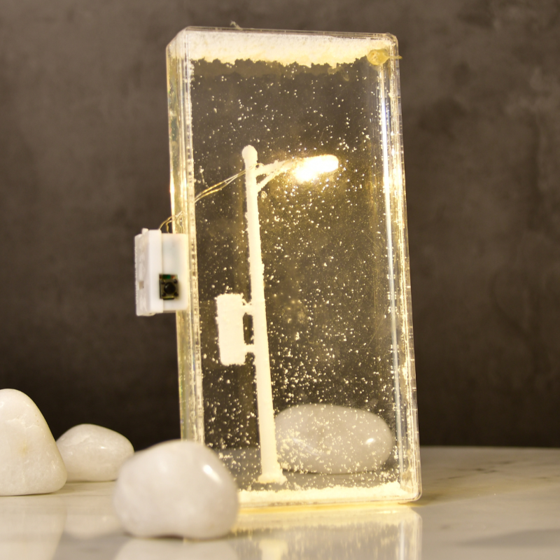 Sowpeace DIY Street Lamp Showcase Snowy Glow