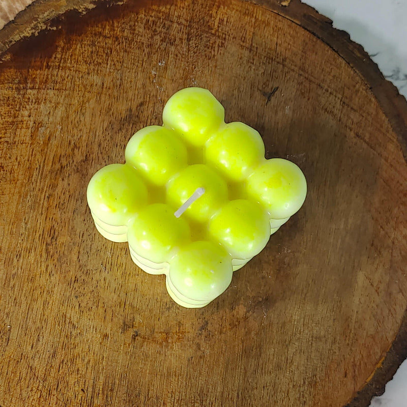 Bubble Soywax Candle Neon Color