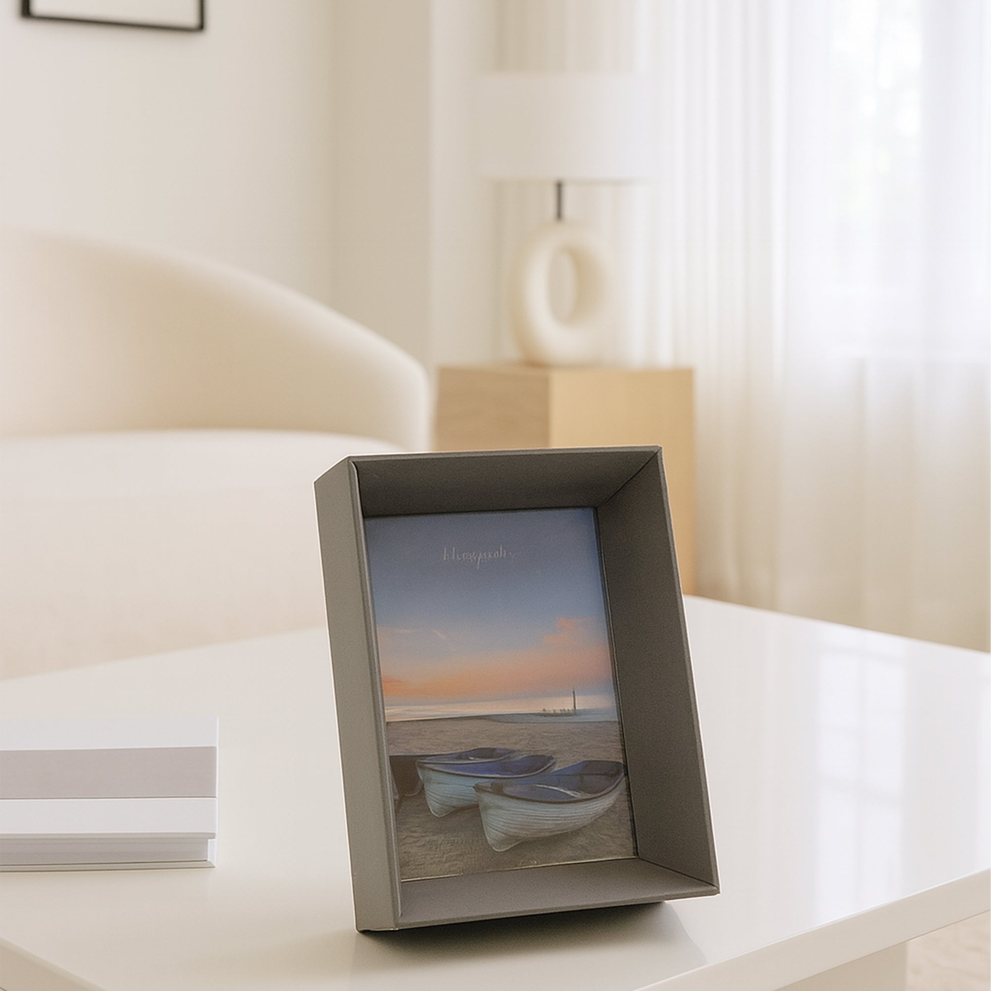 Mystic Black Charm Photo Frame