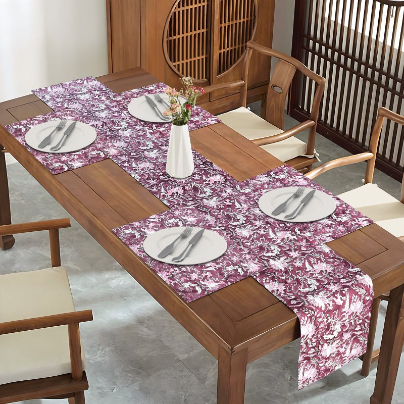 Sirevest Vintage Charm Table Runner Set | 5 Pcs