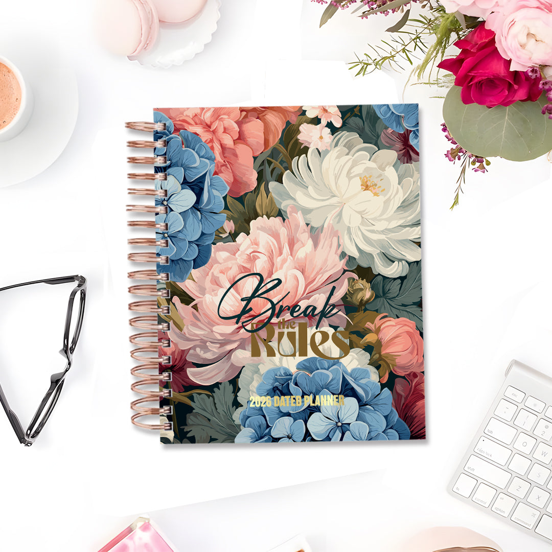 2026 Dated Planner - Break The Rules