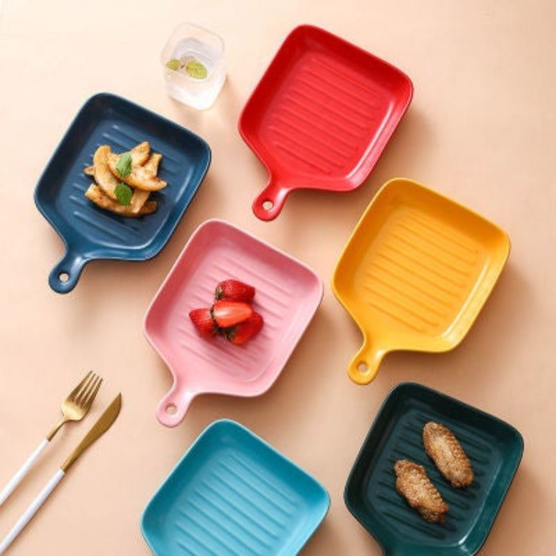 Quirky Colourful Grill Serving Plate Bakeware – The June Shop