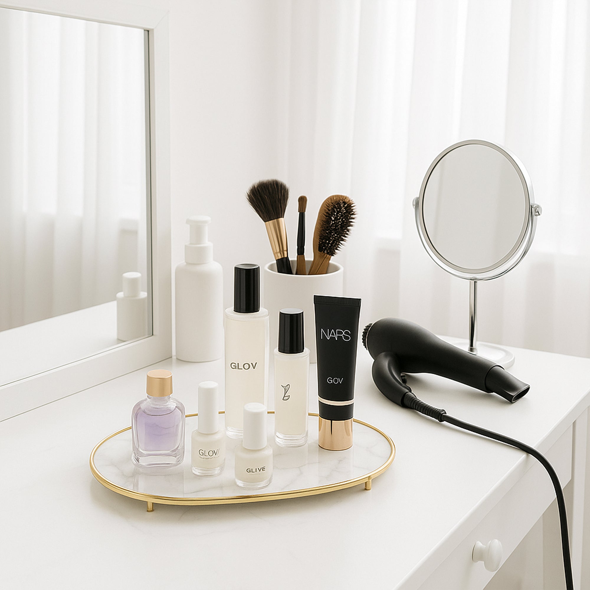 Radiant Aurum Oval Treasure Tray (Multipurpose)