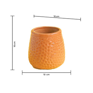 Embossed Planter - Resin Pot Planters June Trading