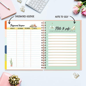 Undated Yearly Planner - Be Different Babe Undated Planners June Trading