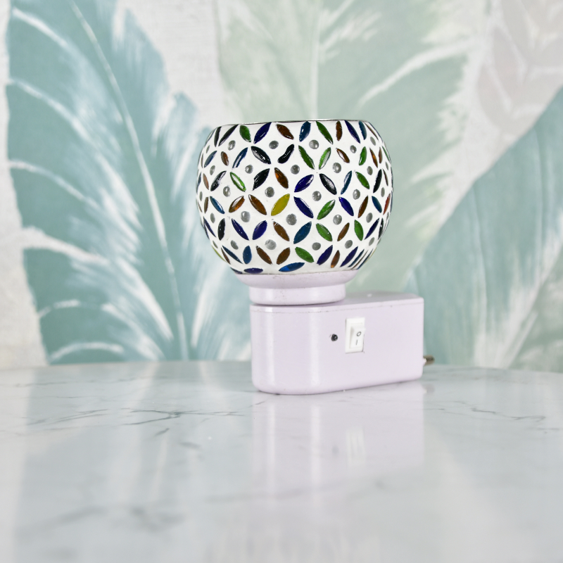 Sowpeace Decorative Mosaic Camphor Diya