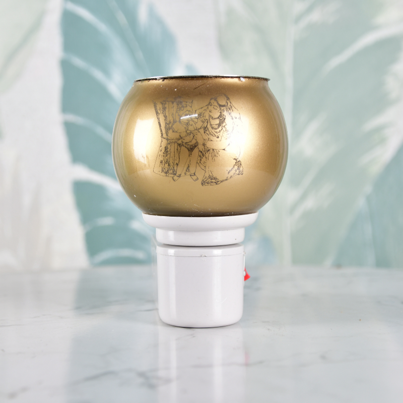 Sowpeace Gold Electric Camphor Diya