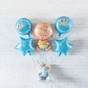 Cute Baby Boy Balloon (Set) Balloon June Trading
