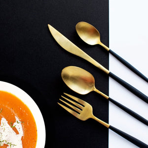 Noir Cutlery Set Cutlery June Trading
