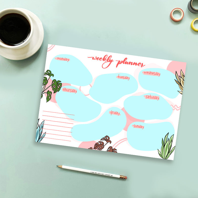 Forest Theme - Weekly Planner Planners June Trading