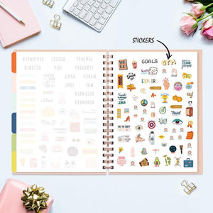 Undated Yearly Planner - Be Different Babe Undated Planners June Trading