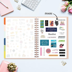 Undated Yearly Planner - Never Apologize For Who You Are Undated Planners June Trading