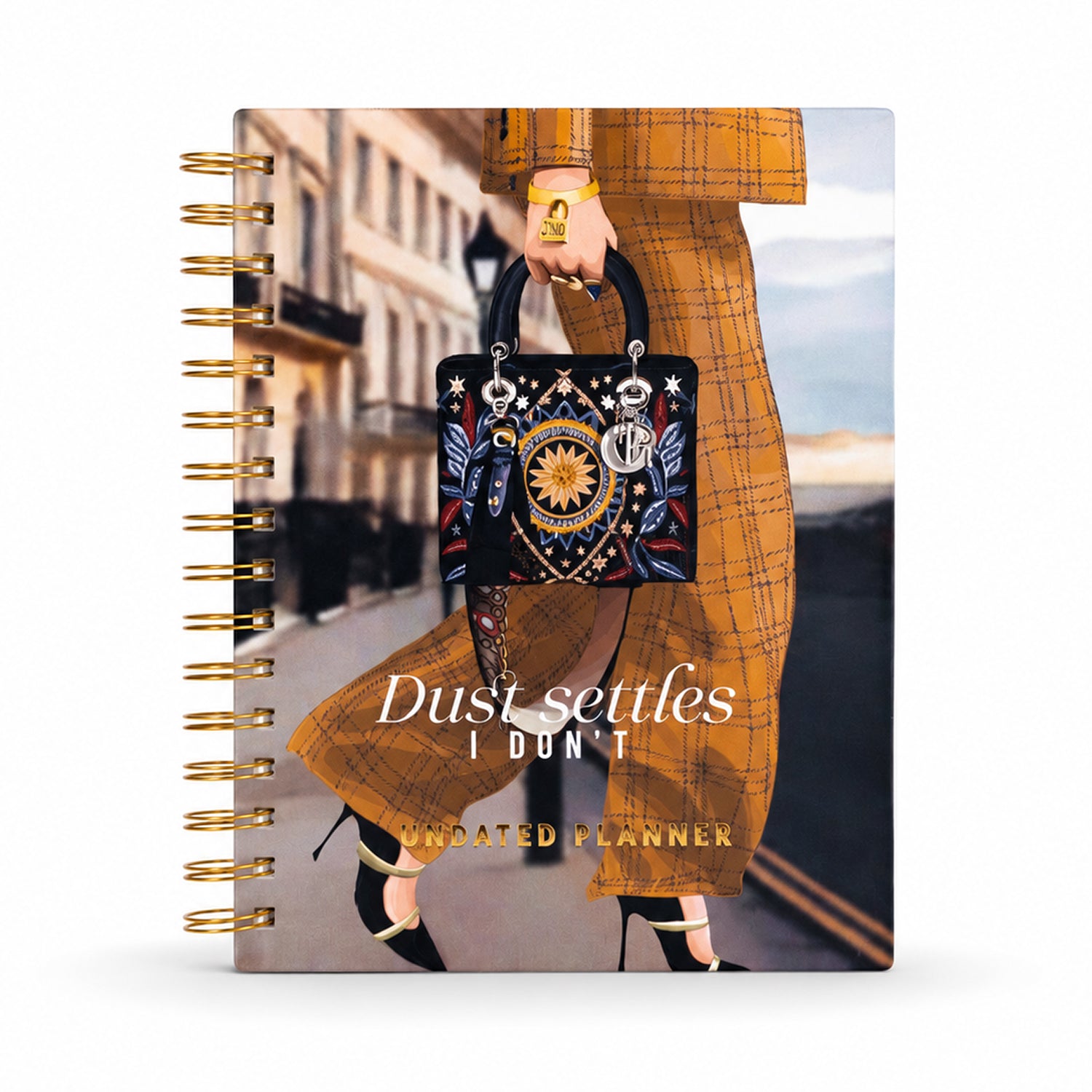 Undated Yearly Planner (Limited Hardbound Collection) - Dust Settles, I Don't