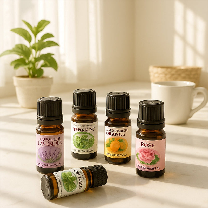 Aromatherapy Essential Oil (Set Of 6)