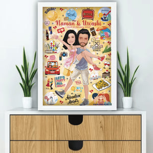 Artwork Frame (Solo/Pair/Couple/Group) Personalized Gifts VJ Impressions