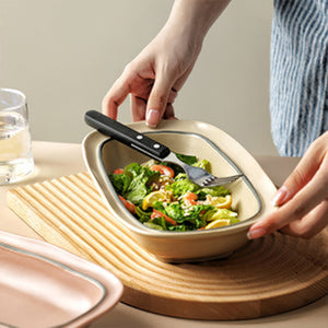 Misaki Serving Dish Serving Tray The June Shop Beige