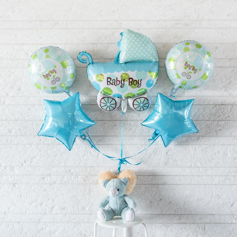 Baby Boy Balloon (Set) Balloon June Trading