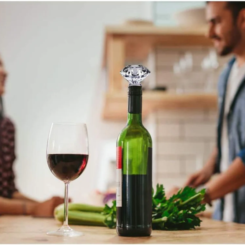 Diamond Style Wine Stopper