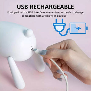 Silicone Deer Style LED Night Lamp Desk Lamps Coral Tree