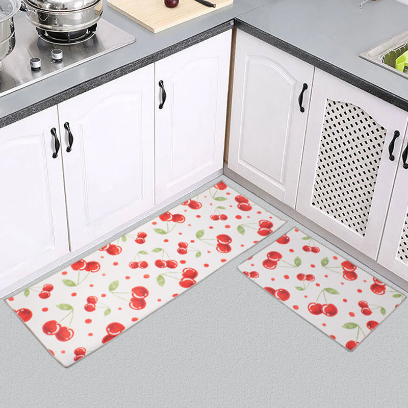Cherry Pop Kitchen Mat (Set of 2)