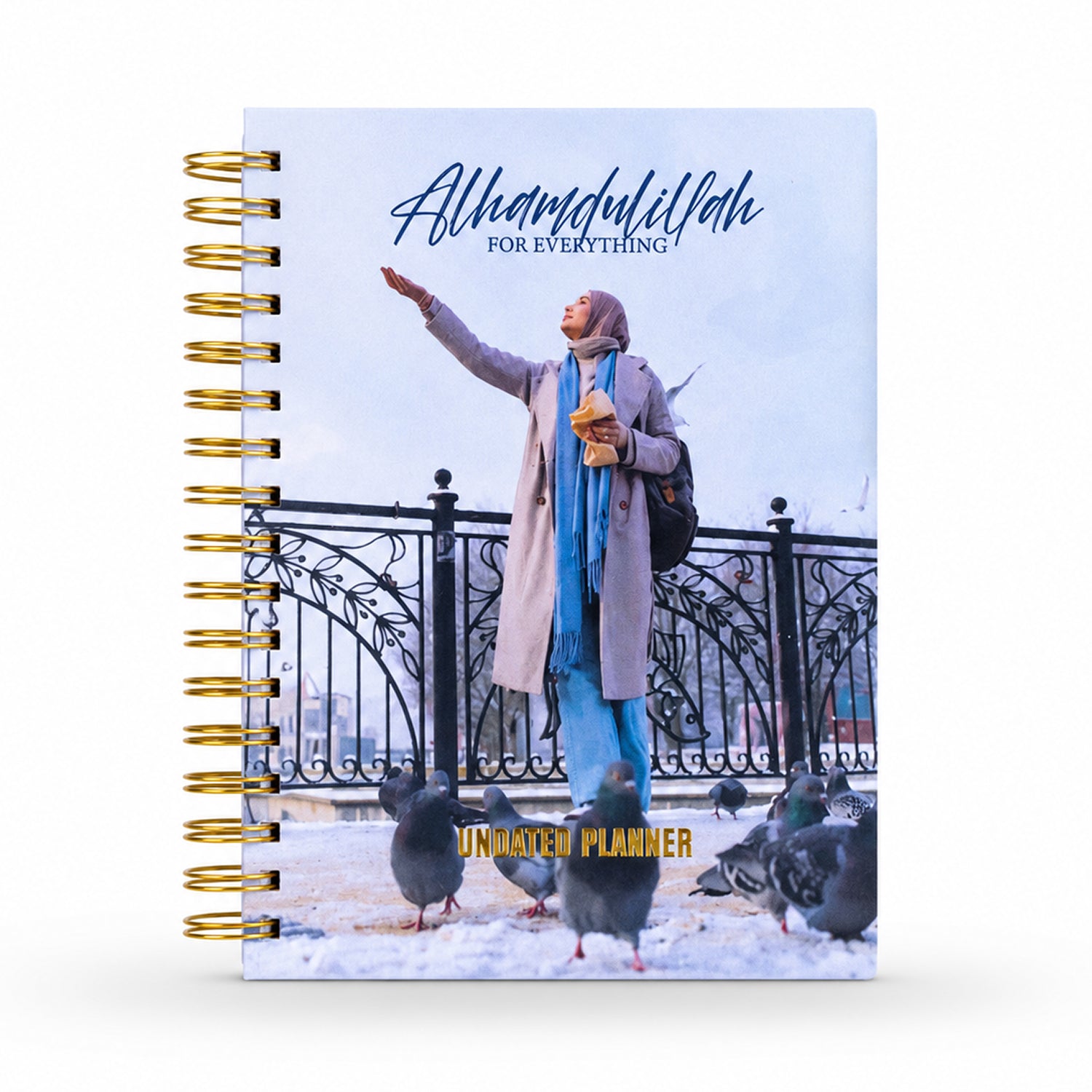 Undated Yearly Planner - Alhamdulillah + Ultimate Sticker Book