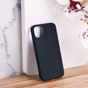 Colour Drop Silicone iPhone 13 Pro Max Case iPhone 13 Pro Max June Trading Jet Black