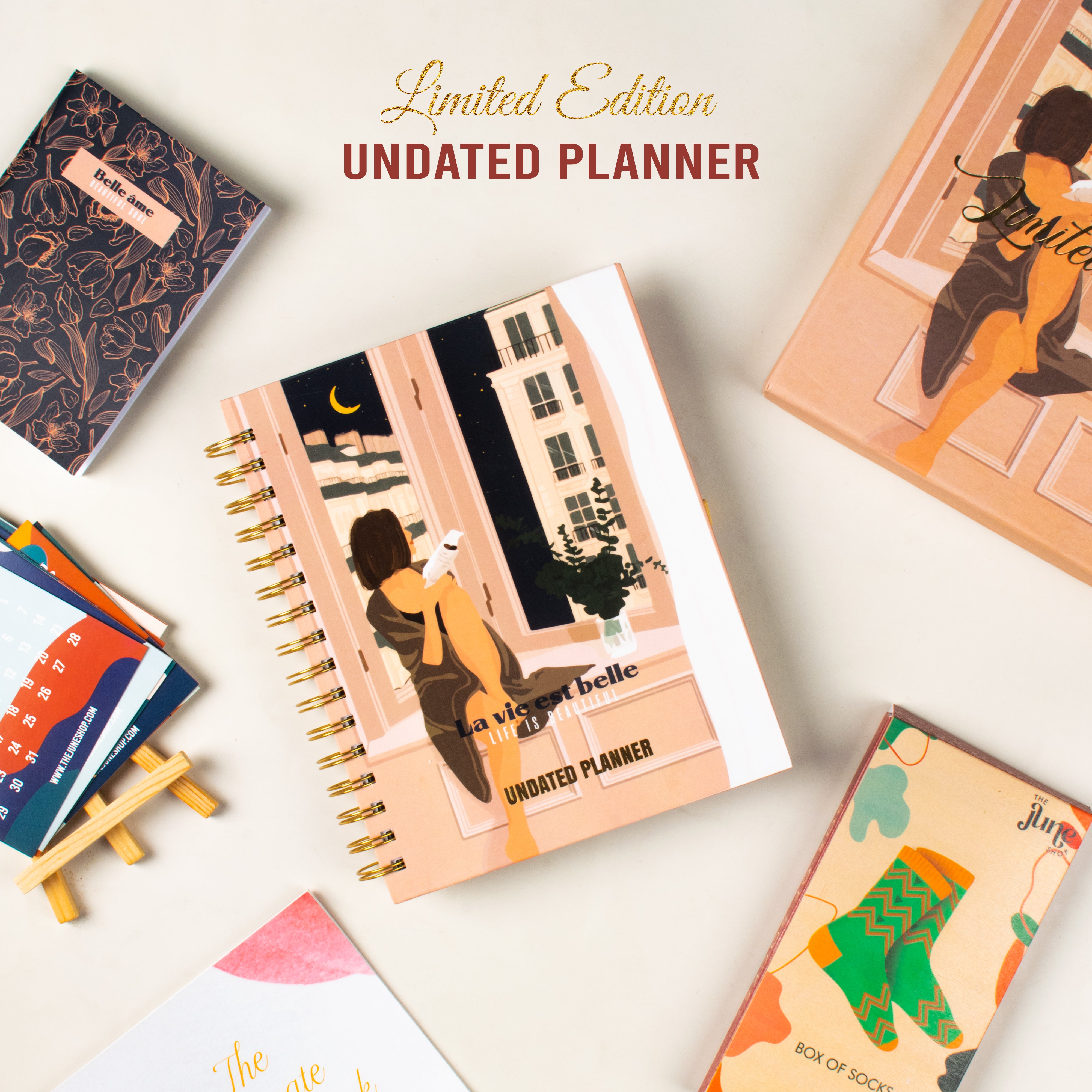 Limited Edition Undated Planner - La Vie Est Belle