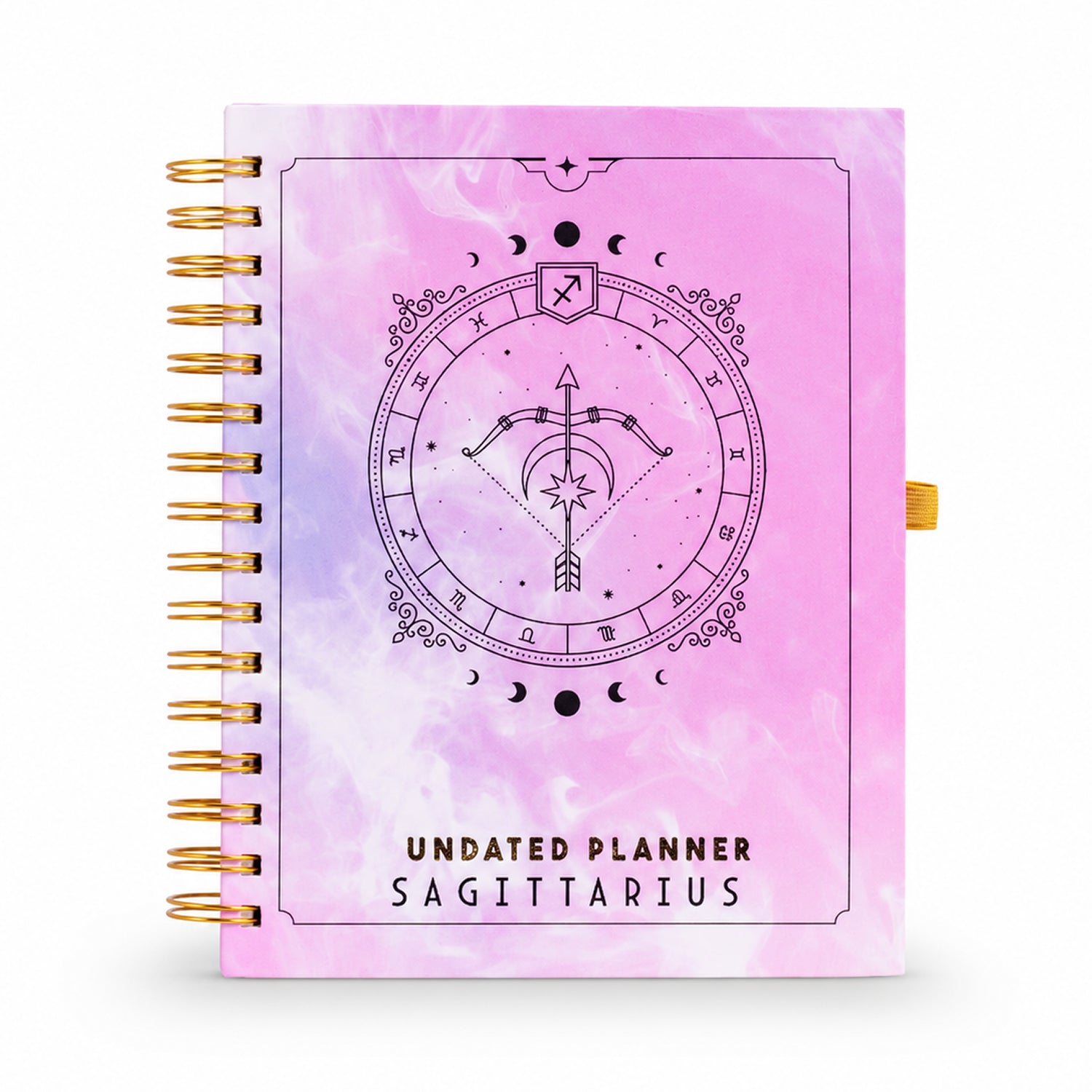 Undated Yearly Planner - Sagittarius + Ultimate Sticker Book