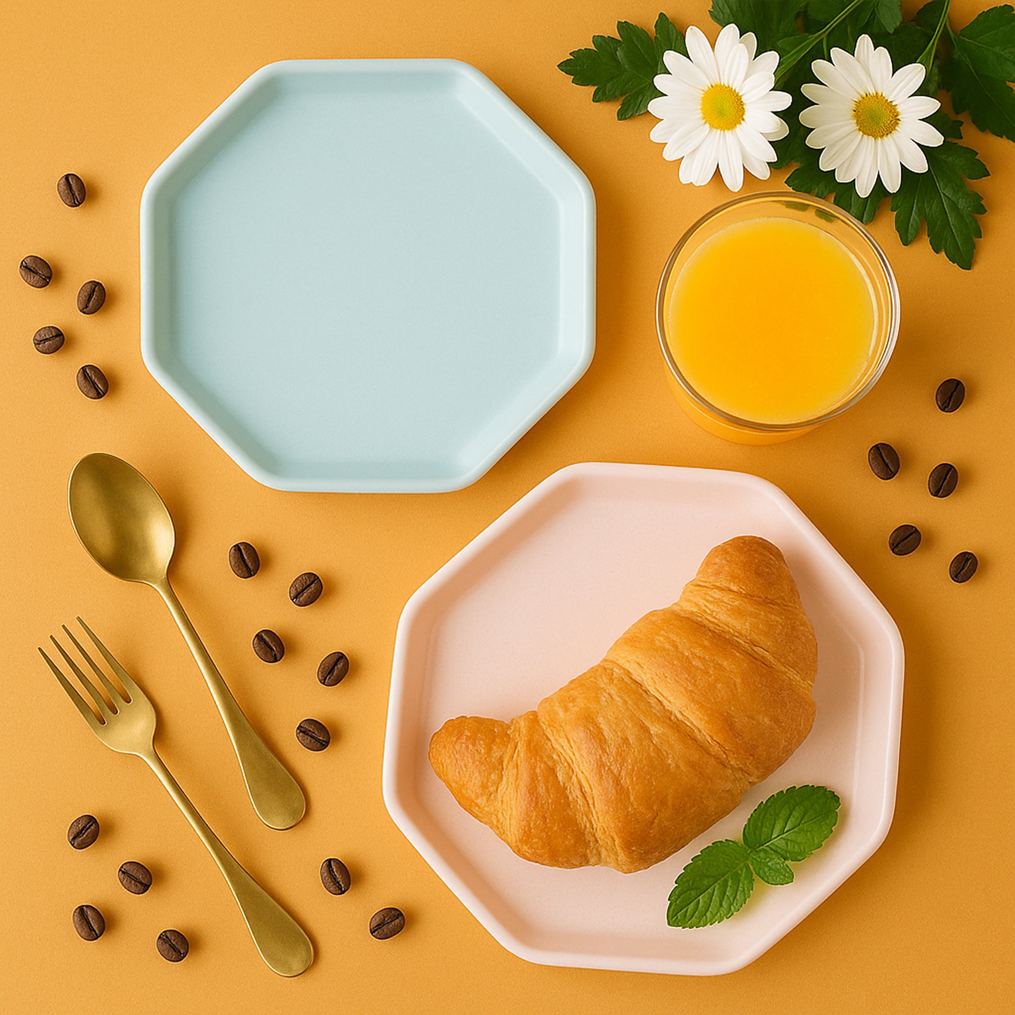 Soft-Hued Delight Snack Plate