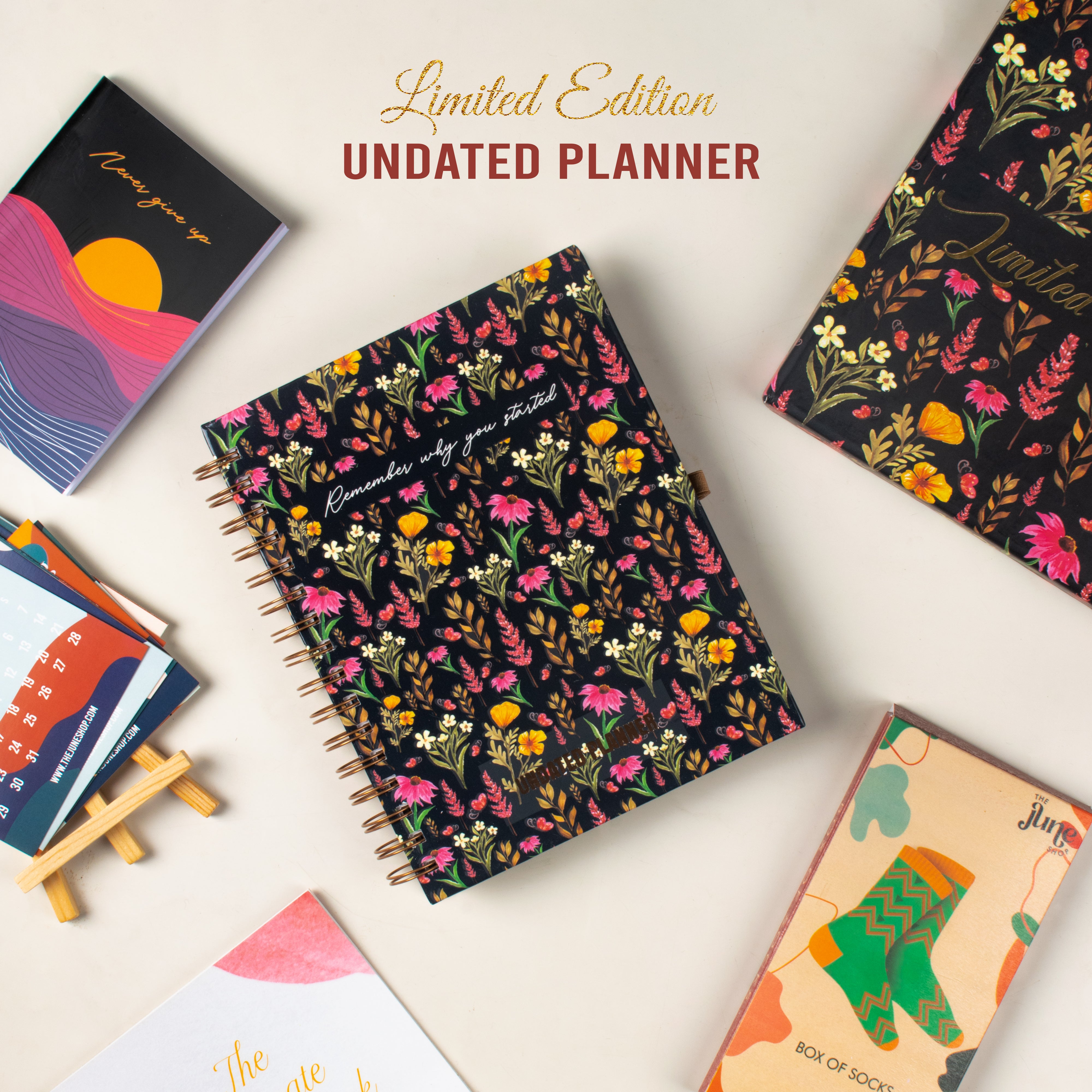 Limited Edition Undated Planner - Remember Why You Started