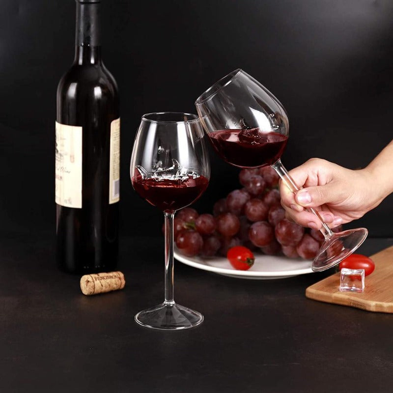 Shark Emerging Wine Glass Glasses June Trading