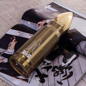 Shuttle Flask Insulated Bottle Flask June Trading Dijon Gold