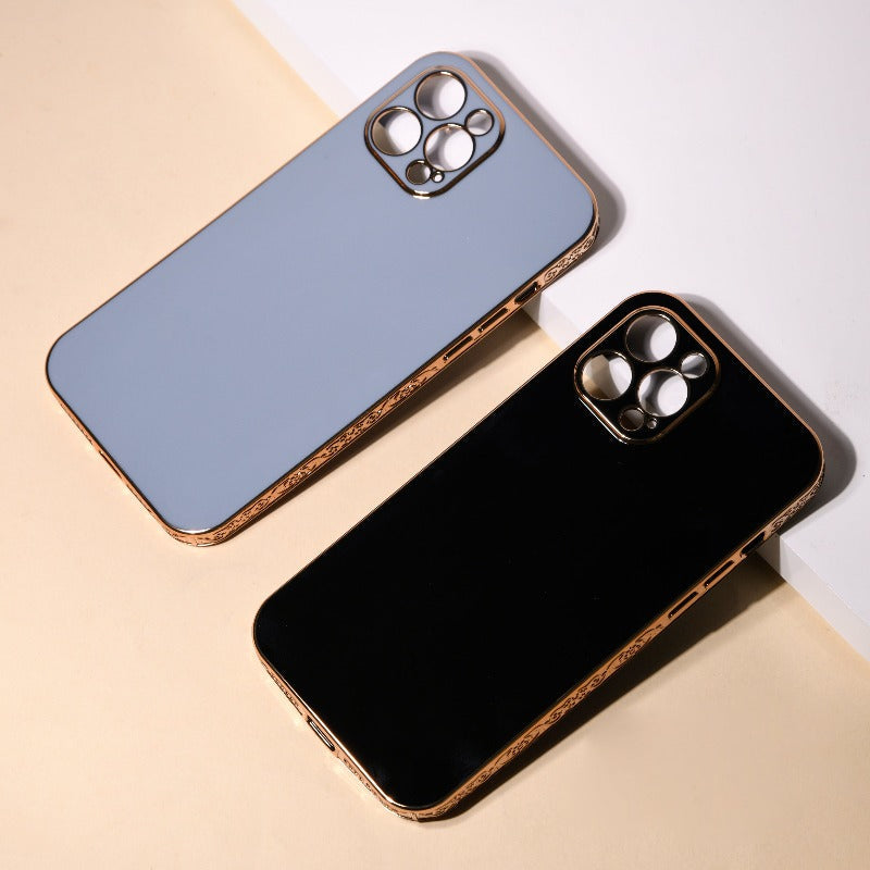 Rose Gold Carved Edge Luxury iPhone 11 Pro Max Case – The June Shop