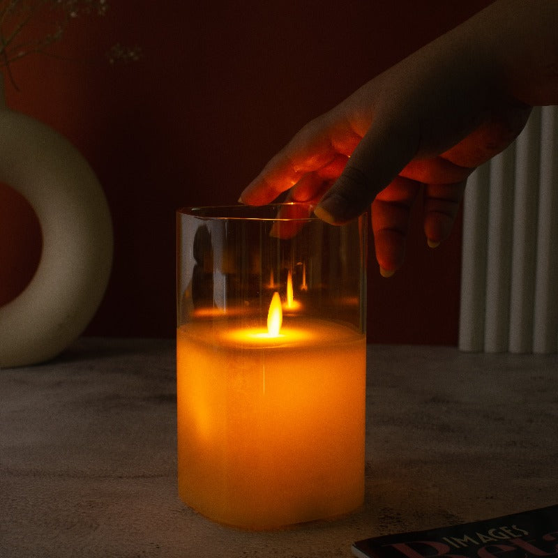 Bright Moments Flameless LED Candle (Battery-Operated)