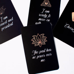 Manifest Your Vision - Affirmation Cards Postcard June Trading