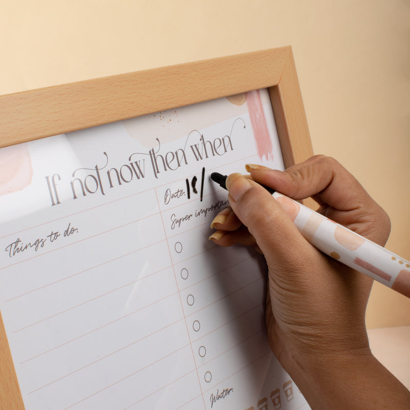 All We Have Is Now - Re-writable Planner