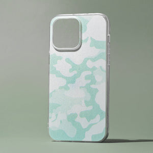Mint Green Camo Style iPhone Cover Mobile Phone Cases June Trading iPhone 14 Pro Max
