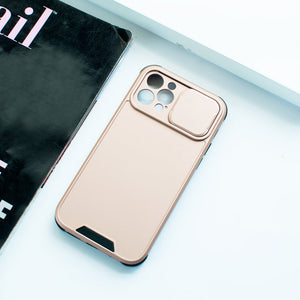 Colour Me Vivid Camera Slider Apple iPhone 12 Pro Cover iPhone 12 Pro June Trading Latte Cream